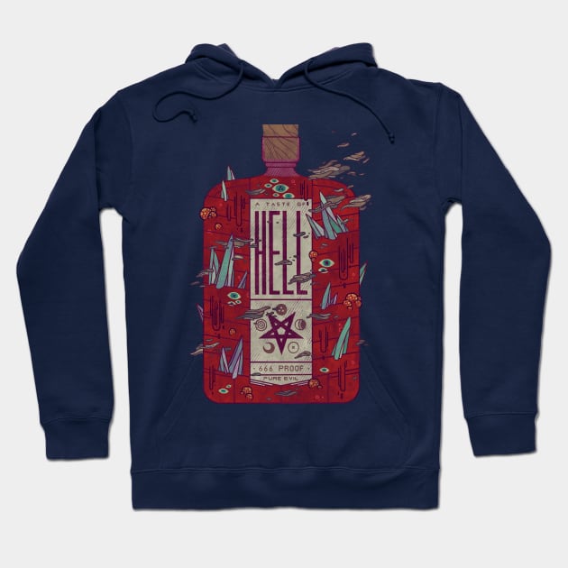 Hellbrew Hoodie by againstbound